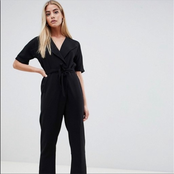 ASOS Black jumpsuit size 4 BRAND NEW - Picture 3 of 9